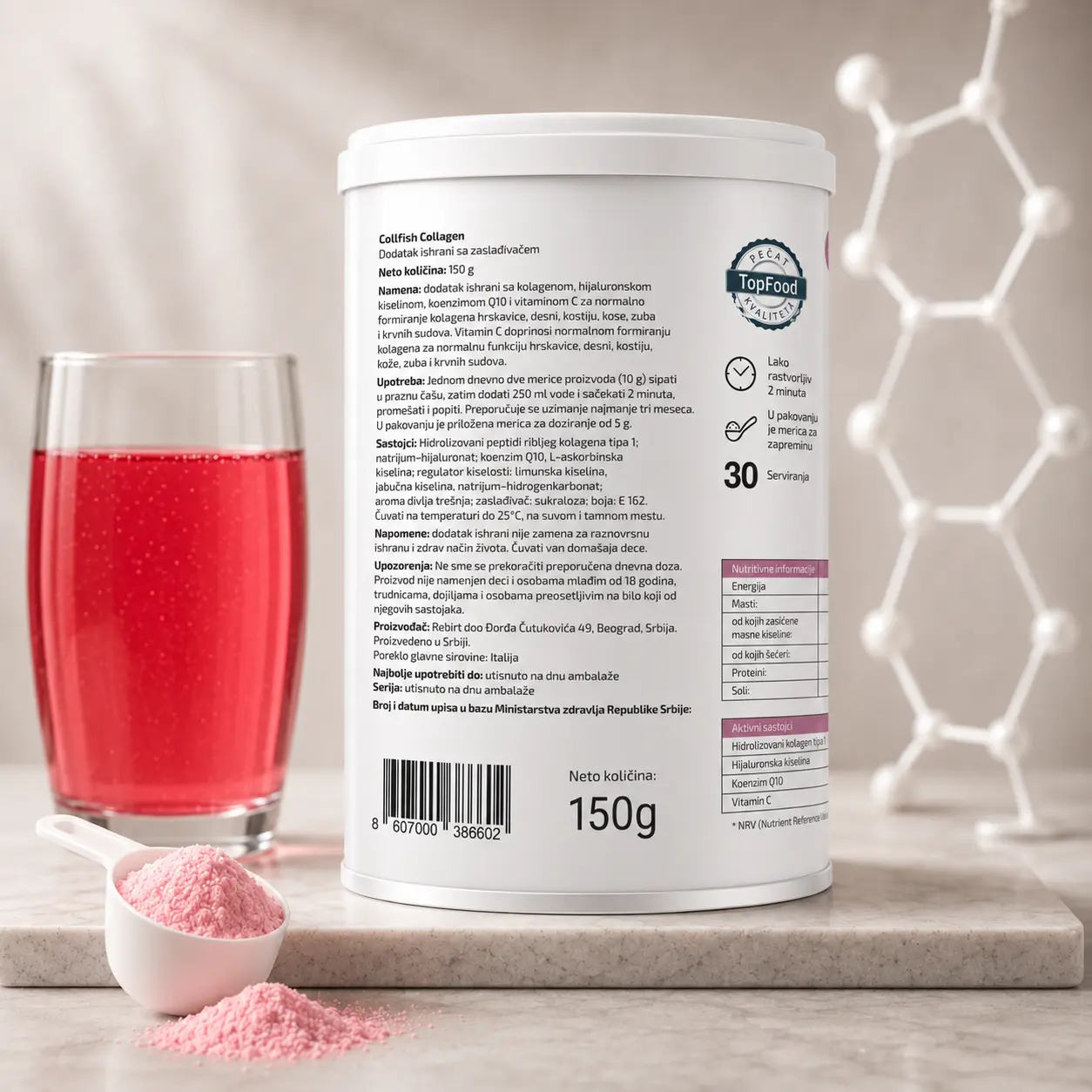 Collfish Collagen 150g - Slika 2