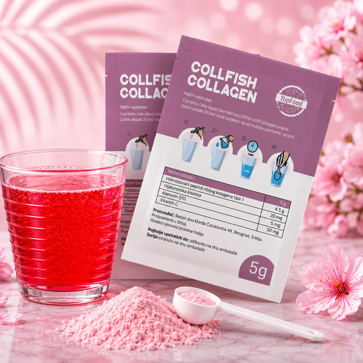 Collfish Collagen 50g - 10 kesica - Slika 3