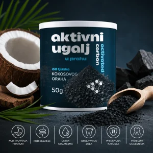 Aktivni ugalj 50g